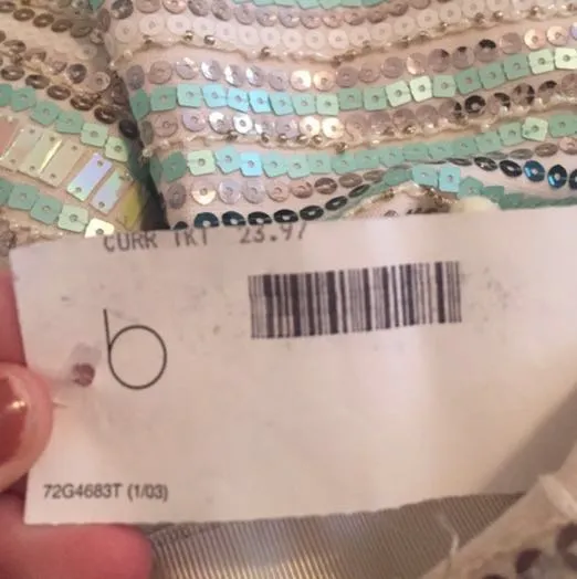 English Rose Sequin Skirt - Image 4