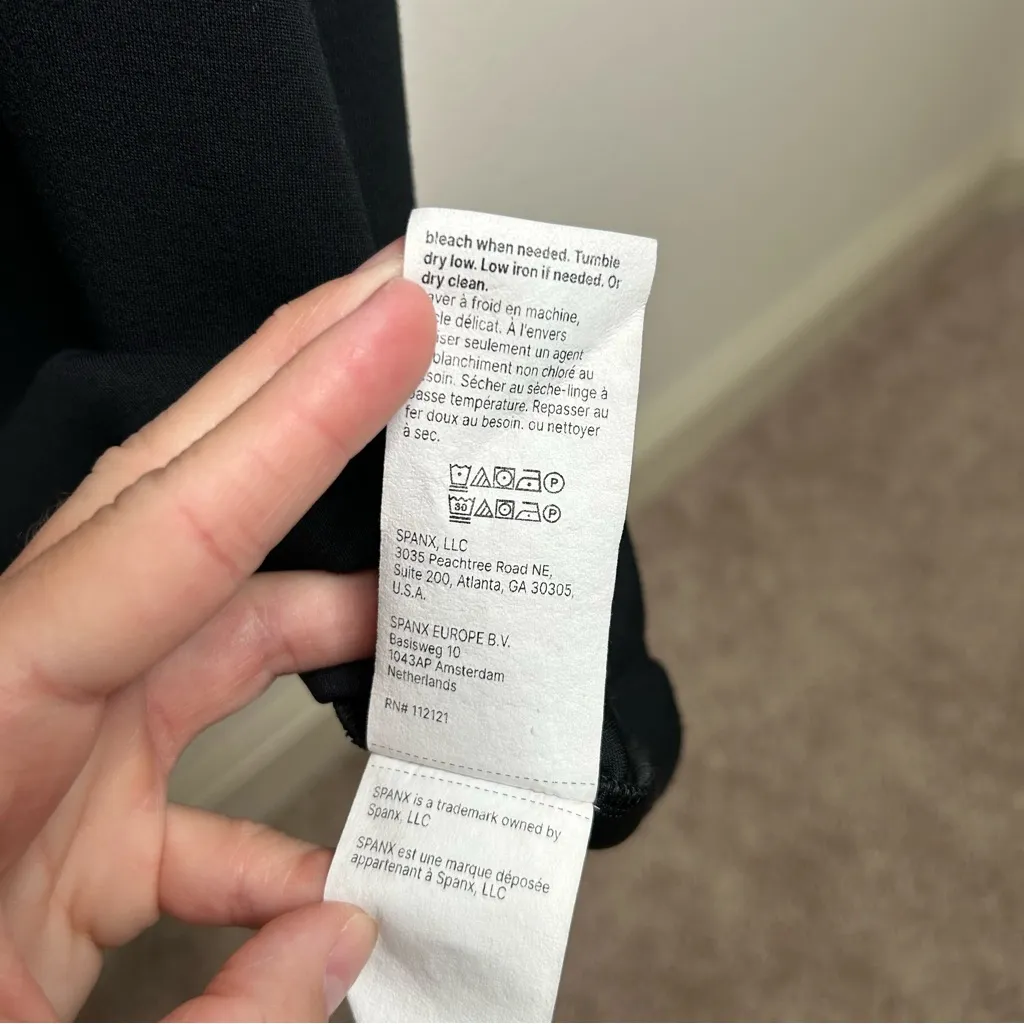 Spanx AirEssentials Gathered Waist Dress black 3X - Image 14