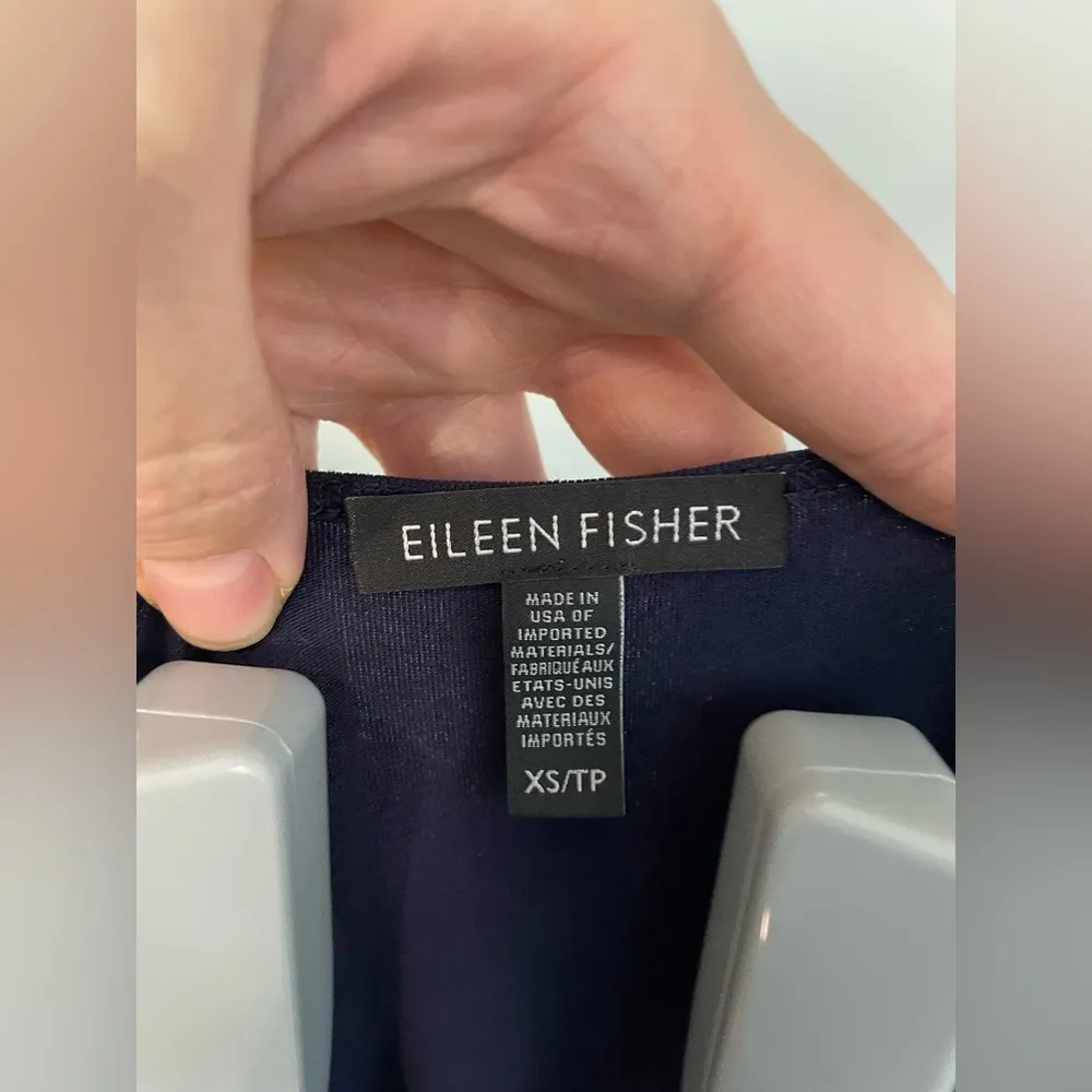 Eileen Fisher‎ Stretch Jersey Knit Round Neck Sleeveless Midi Dress | XS - Image 5