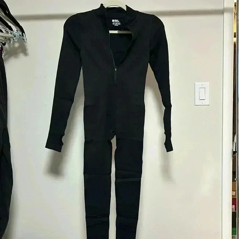 Long sleeve jumpsuit Black - Image 2