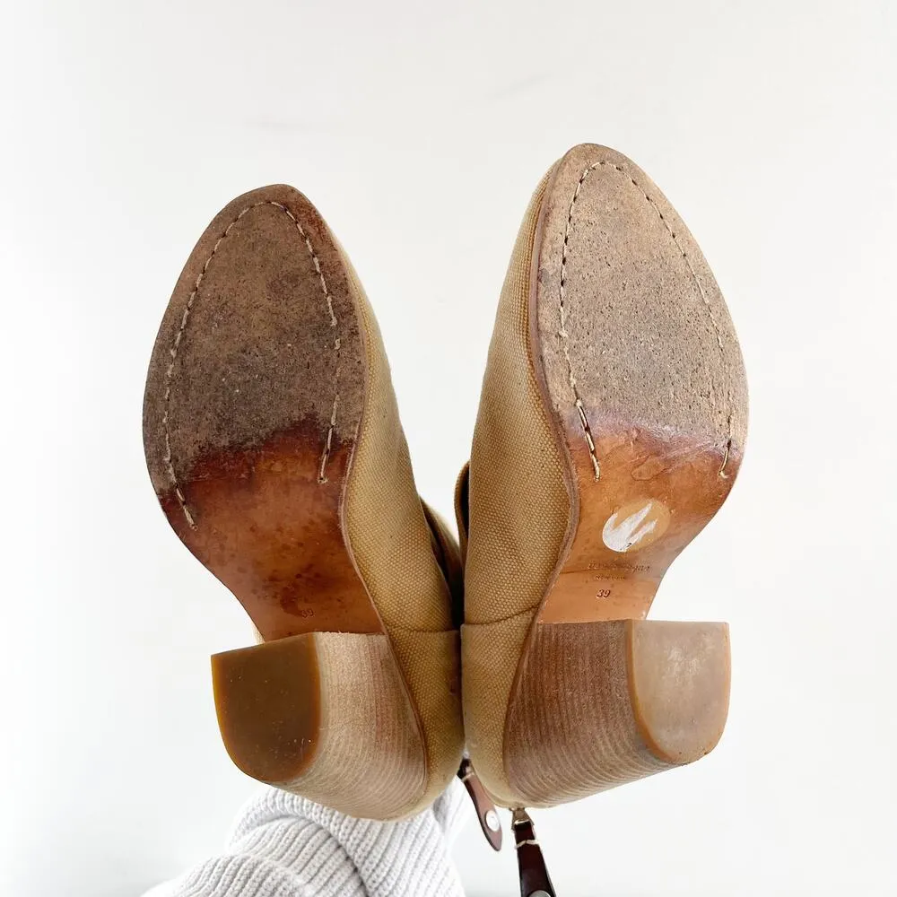 Rag & Bone Classic Newbury Ankle Booties Iron Tan 9 - Image 8