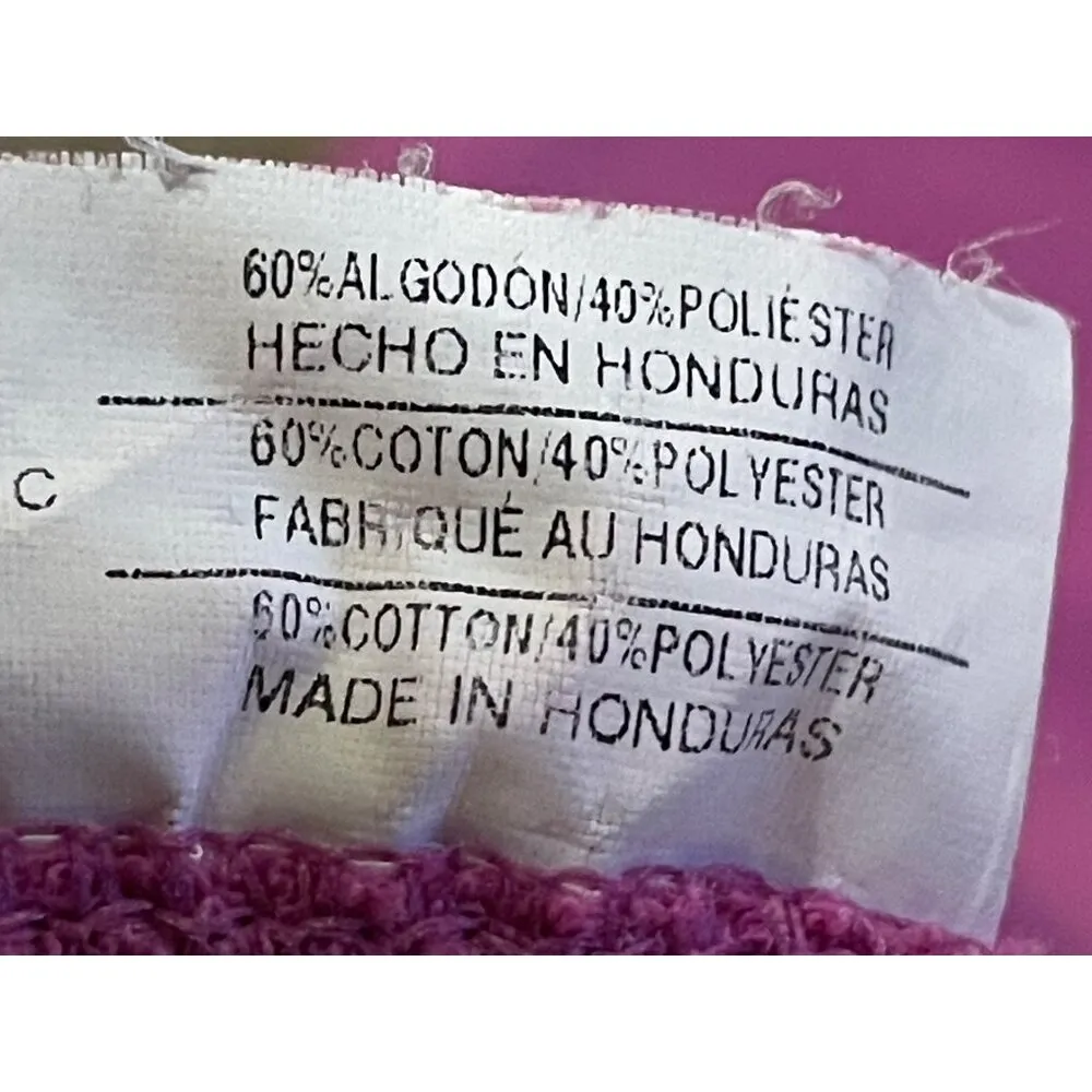 Hanes Sweatpants (M) and Sweatshirt (S) Womens Used Pink 2 Piece - Image 8