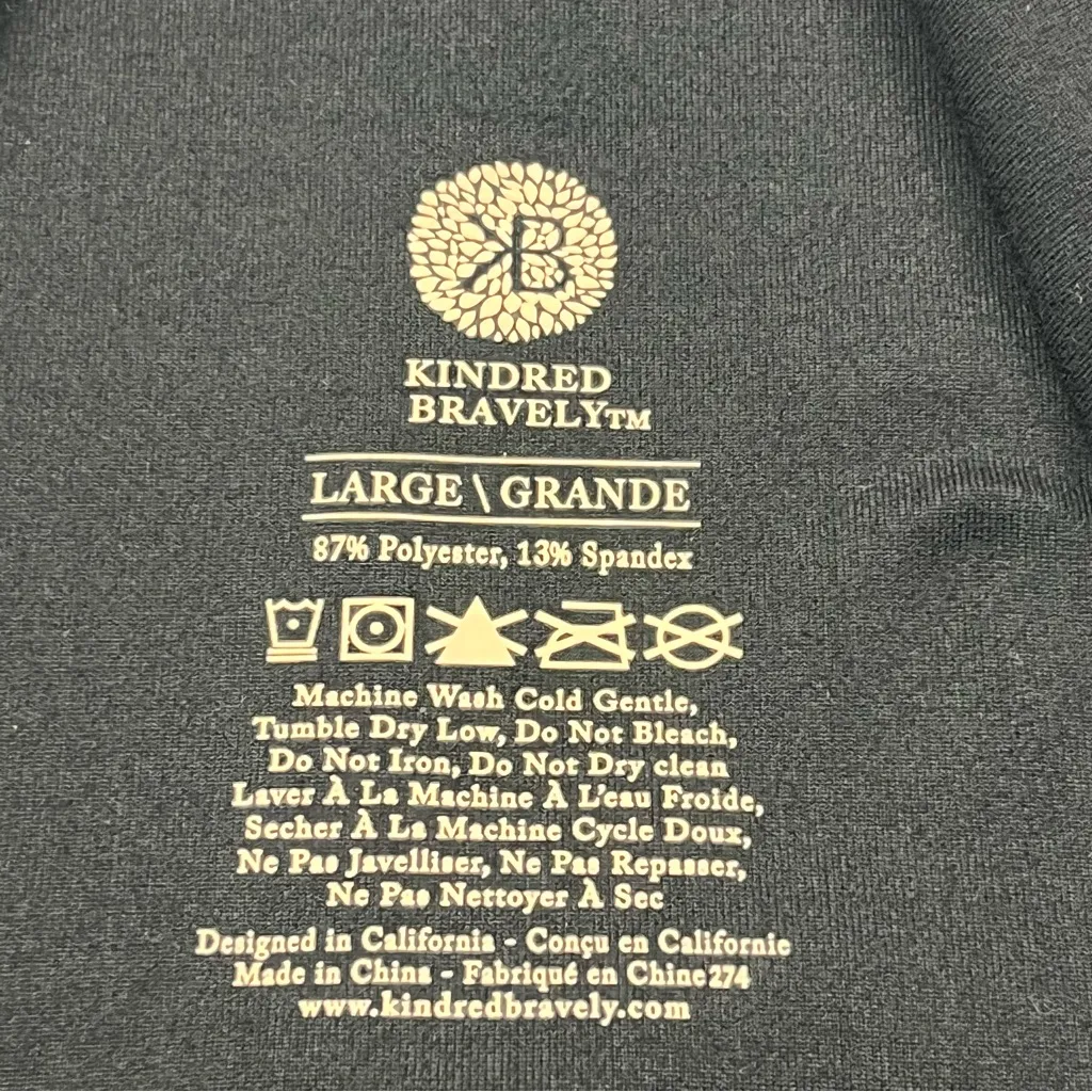 Kindred Bravely Louisa High Waisted Womens Black Maternity Leggings Large NEW Size undefined - Image 2