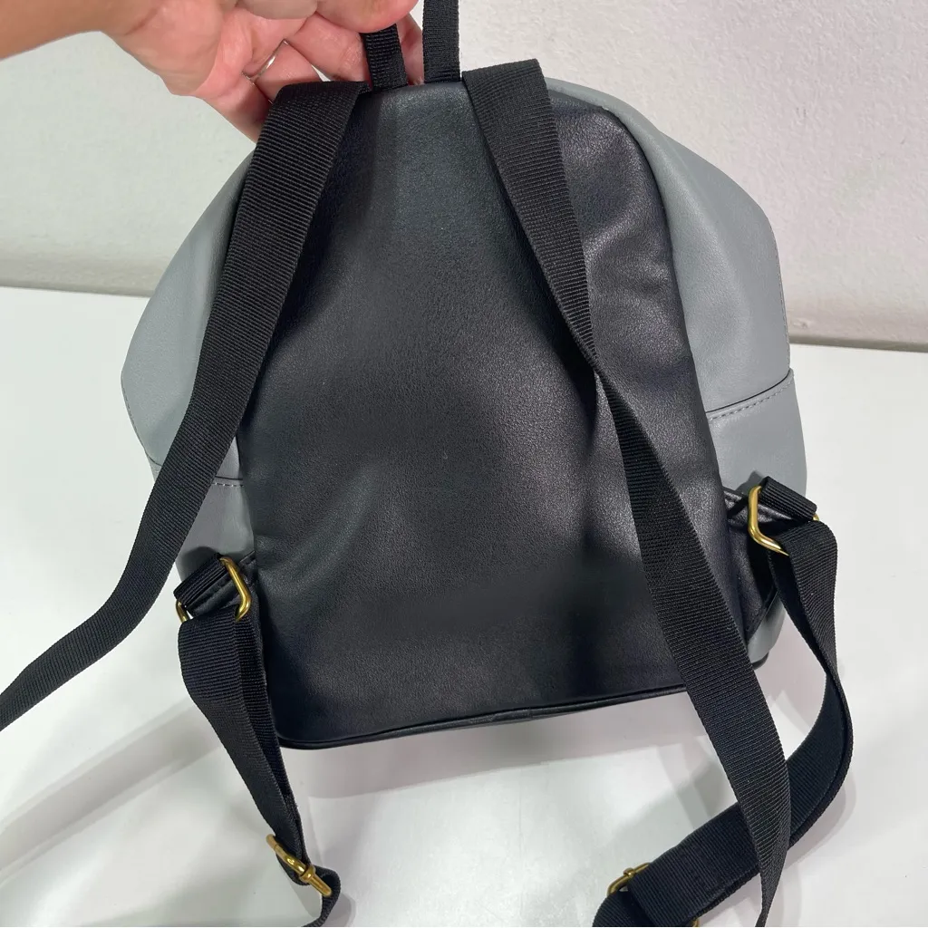 Funko Stranger Things Mini Backpack Purse Demogorgon Netflix Stripes Grey Gray - Image 8