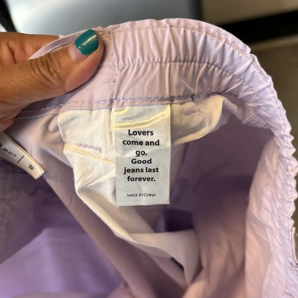 PacSun Lilac Low Rise Puddle Pants cargo baggy loose fit relaxed fit size S - Image 13