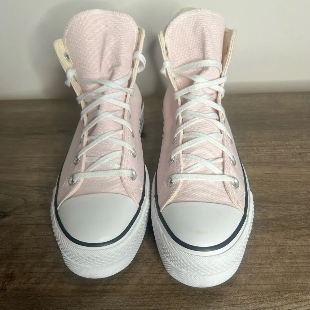 Converse Chuck Taylor All Star Lift Light Pink Women's Platform Shoe Size 9 #215 - Image 2