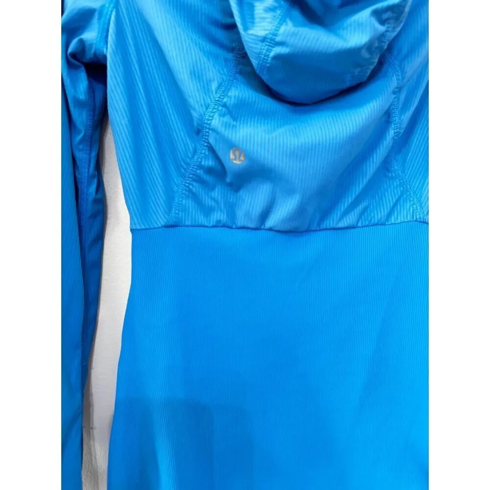 Lululemon Women's Dance Studio Jacket Blue Reversible Full Zip - Image 5