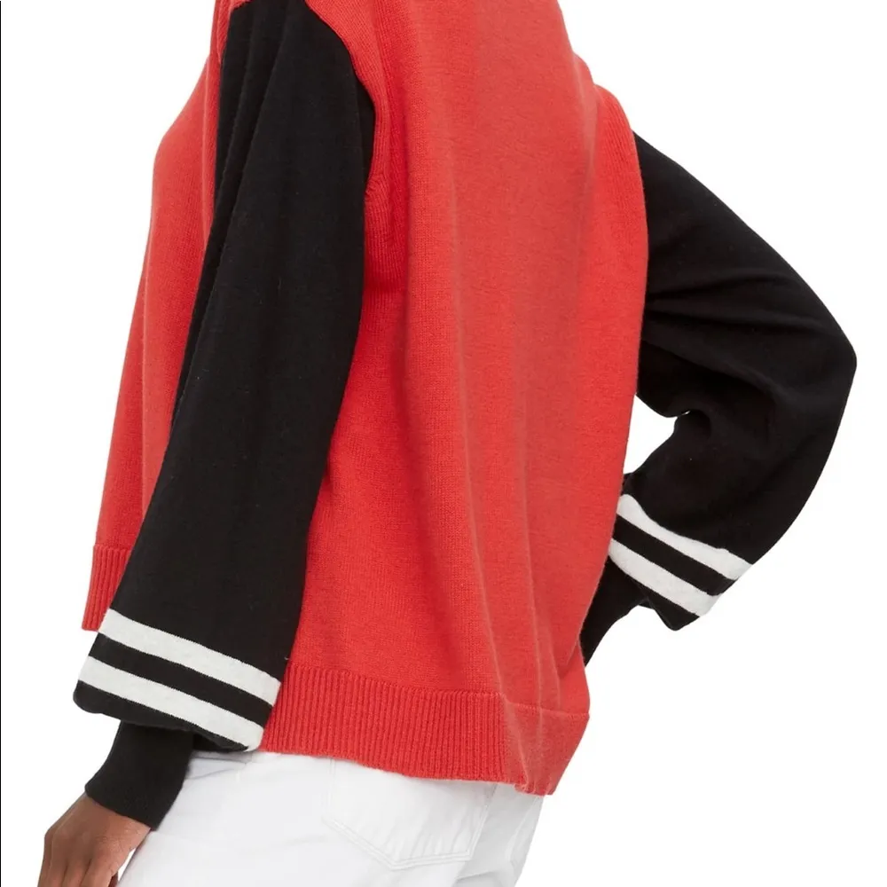 Michael Stars Melody Crew Neck Striped Sweater - Image 3