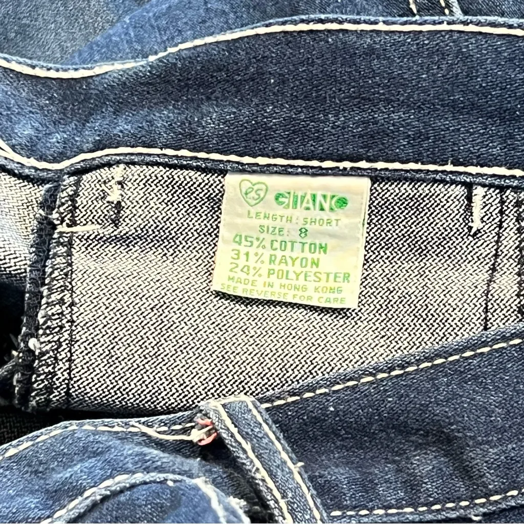 Vintage Gitano Jeans Size 8 Short - Image 9