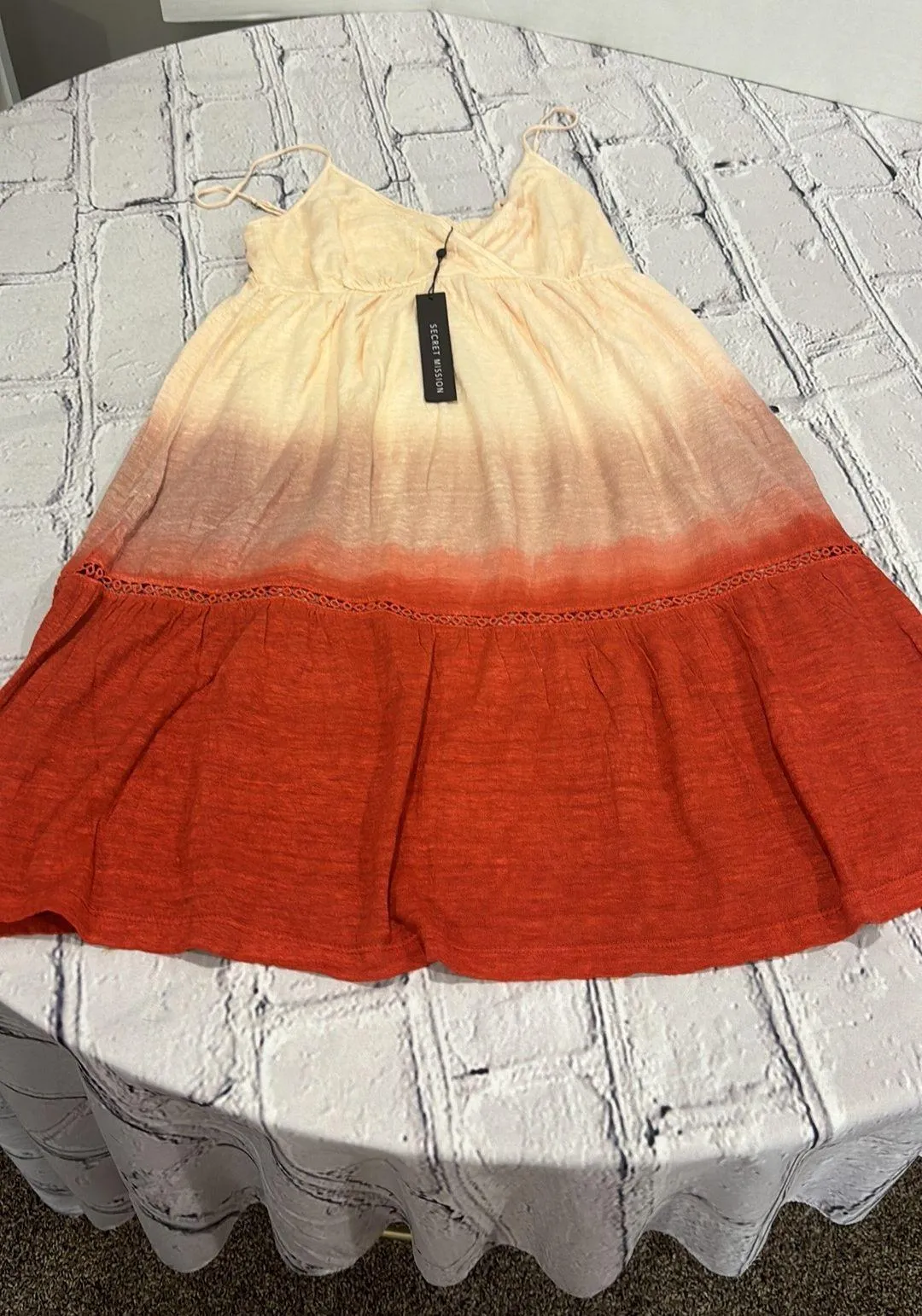 NWT Zuma Beach Patti Dip Dye Mini Dress Size XS. - Image 10