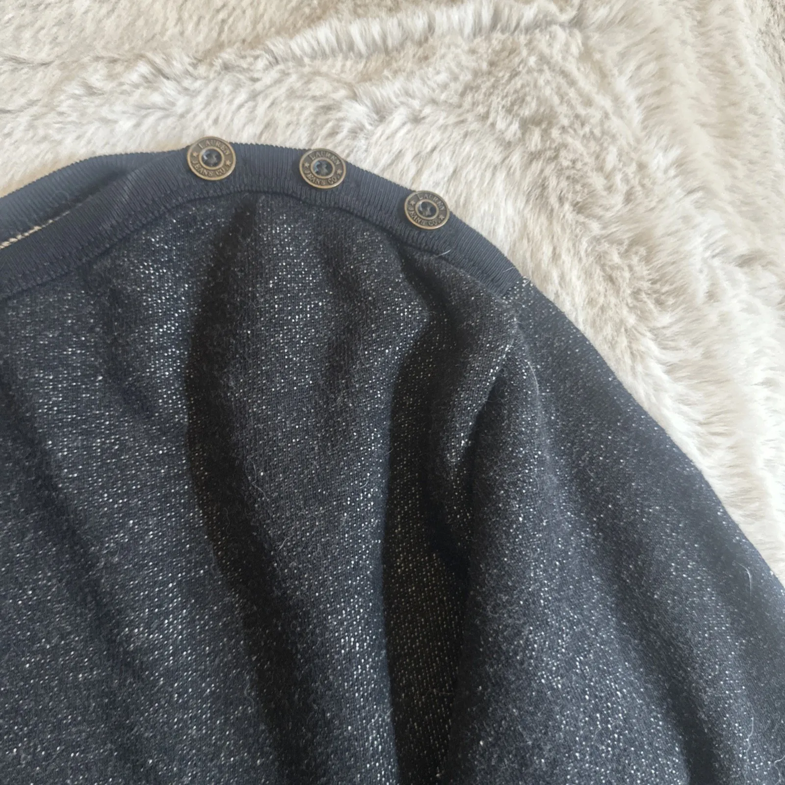 Lauren Ralph Lauren Sweater Womens‎ Size M Pullover Black - Image 5