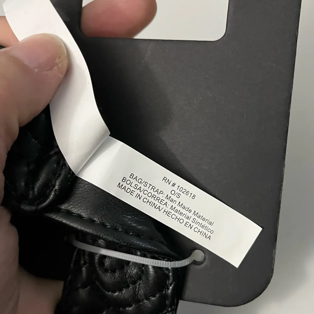 Steve Madden Sling/Fanny Bag in black, OS, new with tags - Image 3