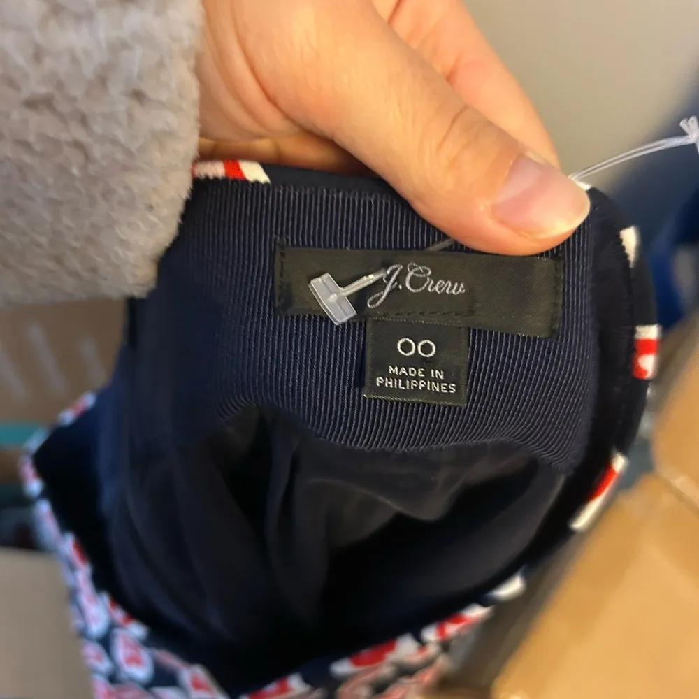 J.Crew Heart Print Crepe Skirt - Image 5