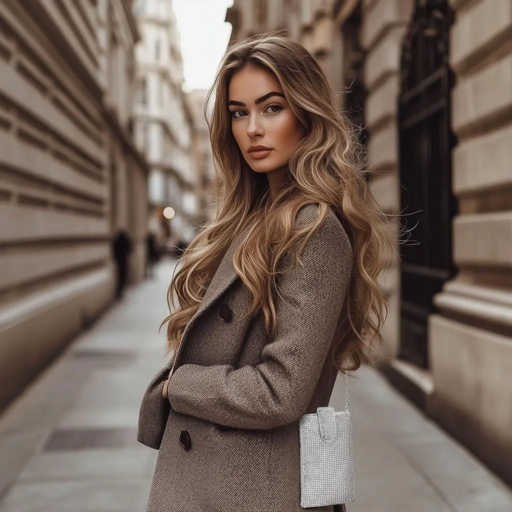 ⚡ Women's Light Pink Rhinestone Crystal Evening Crossbody Shoulder Bag - Image 2