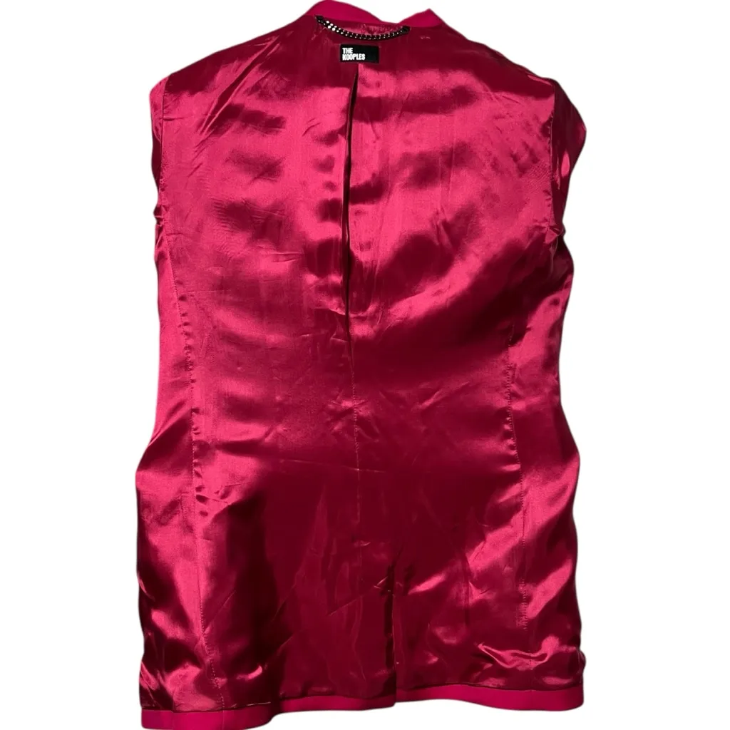 The Kooples Red Wool Two Button Women’s Blazer Size FR36 US Small 4 - Image 5