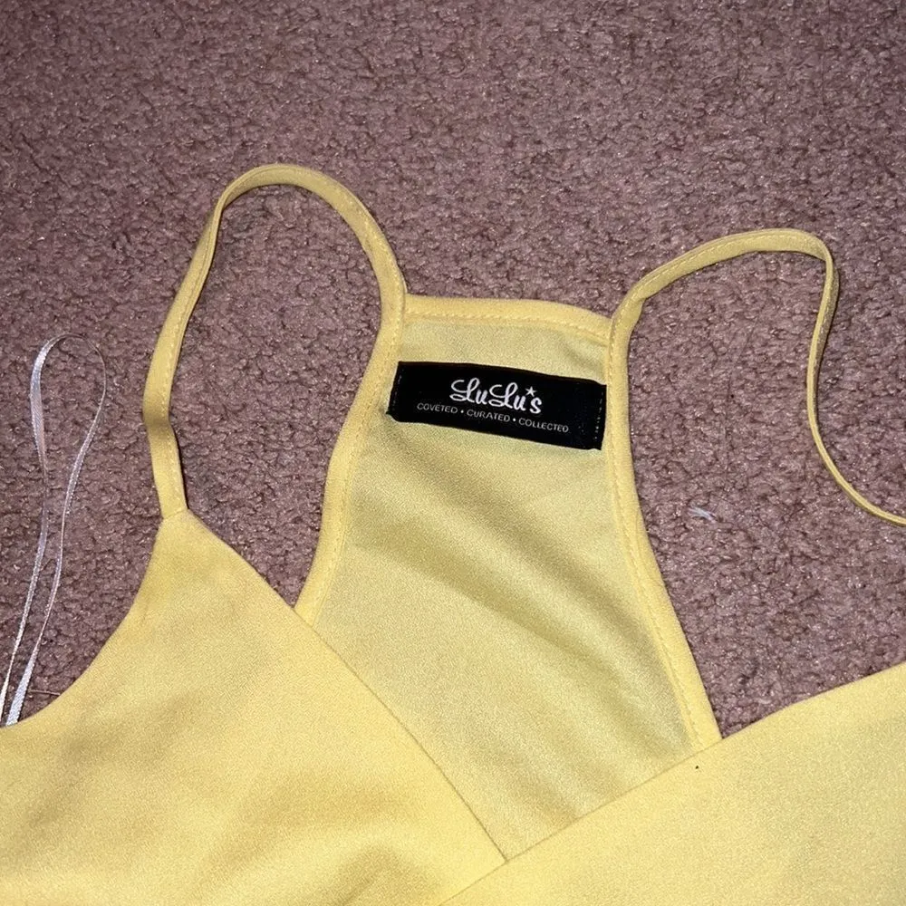 Lulus large yellow romper Yellow - Image 7