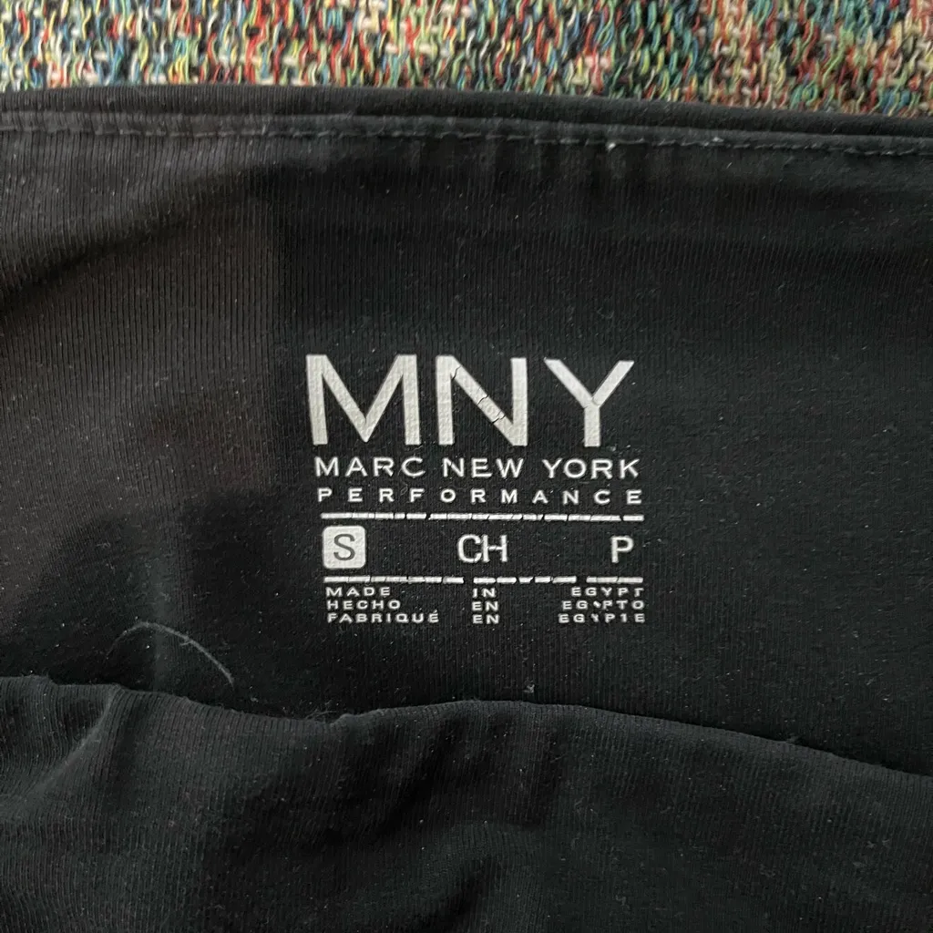 Marc New York Black Leggings Tights Yoga Pants Stretch Fit SZ S Athleisure Y2K - Image 13