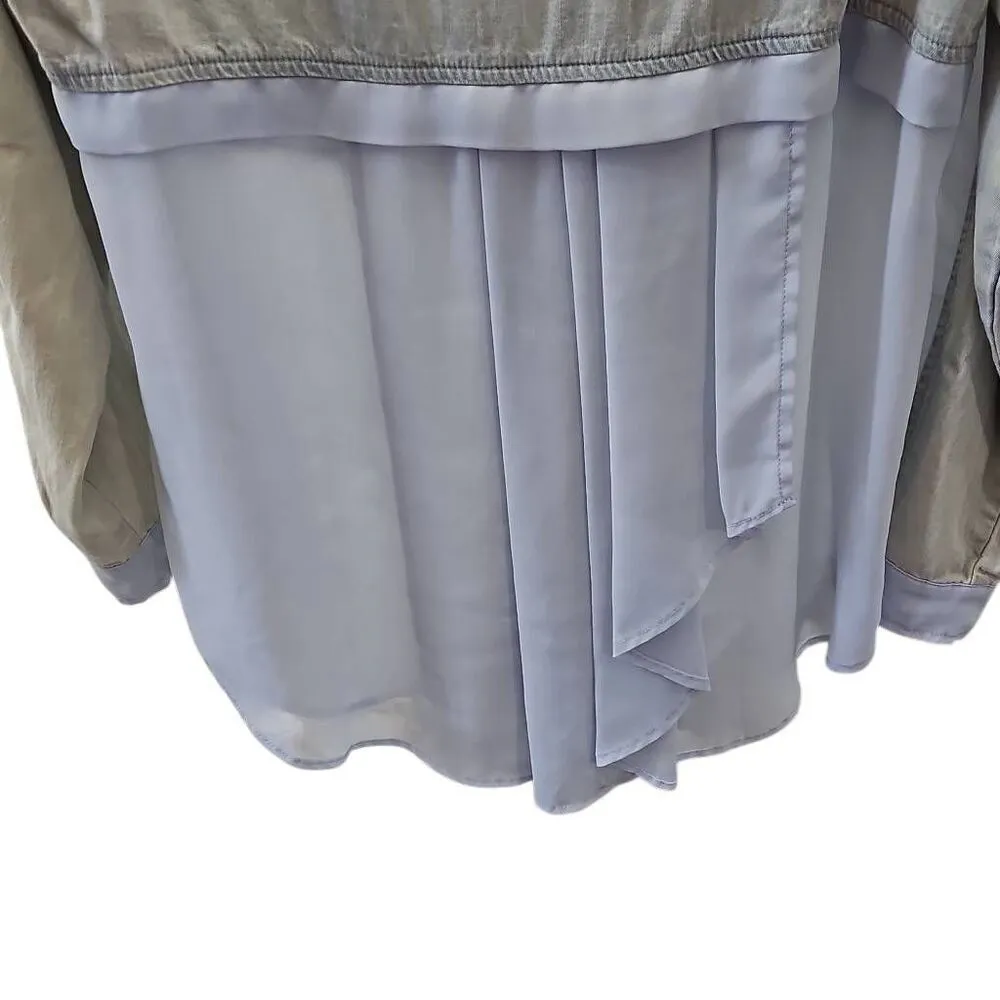 Chico's Black Label Blouse NWT, Size 1 CHICO'S, Size M (8-10) U.S. - Image 3