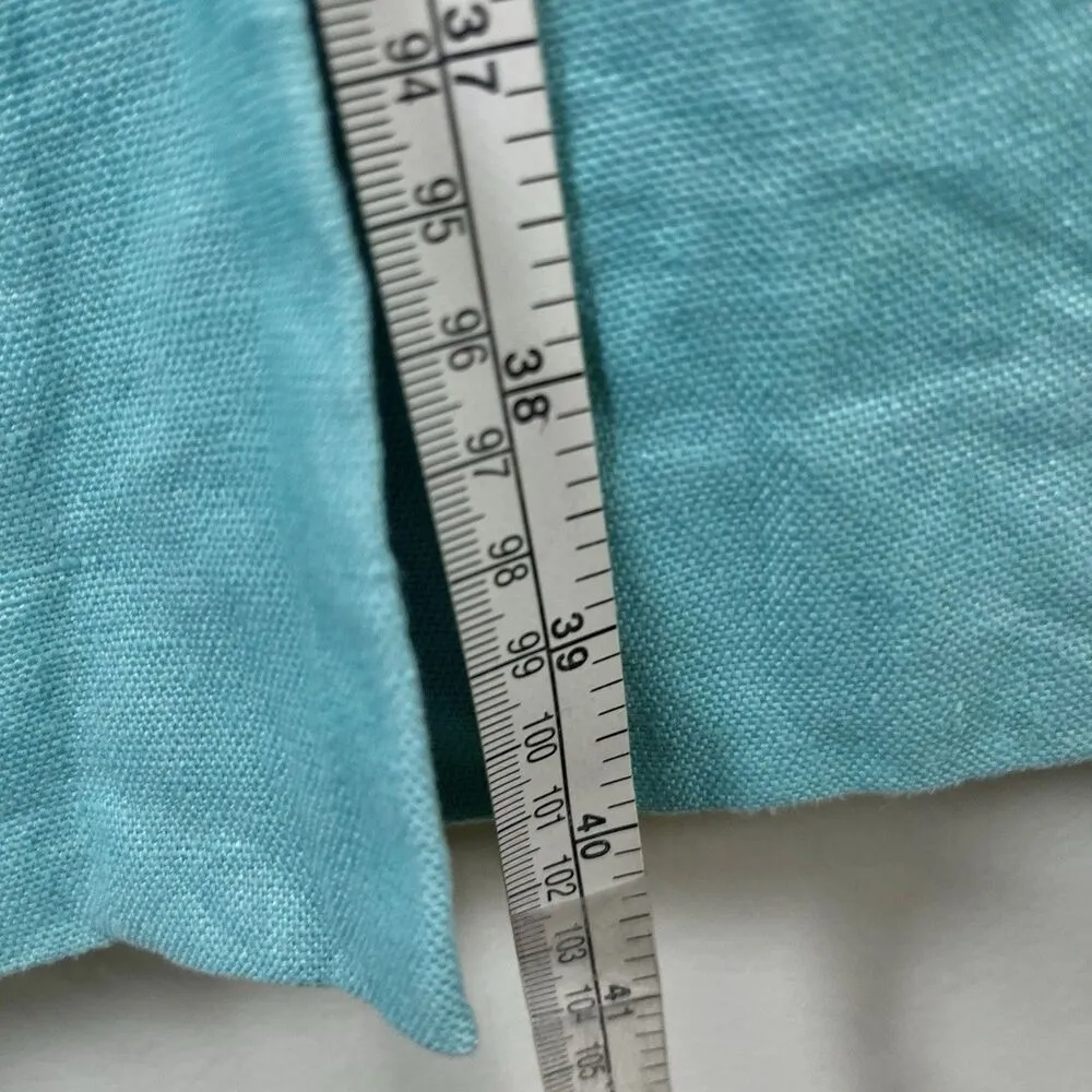 Vintage Plaza South Blue Women's Size 16 Sheath Dress - Image 9