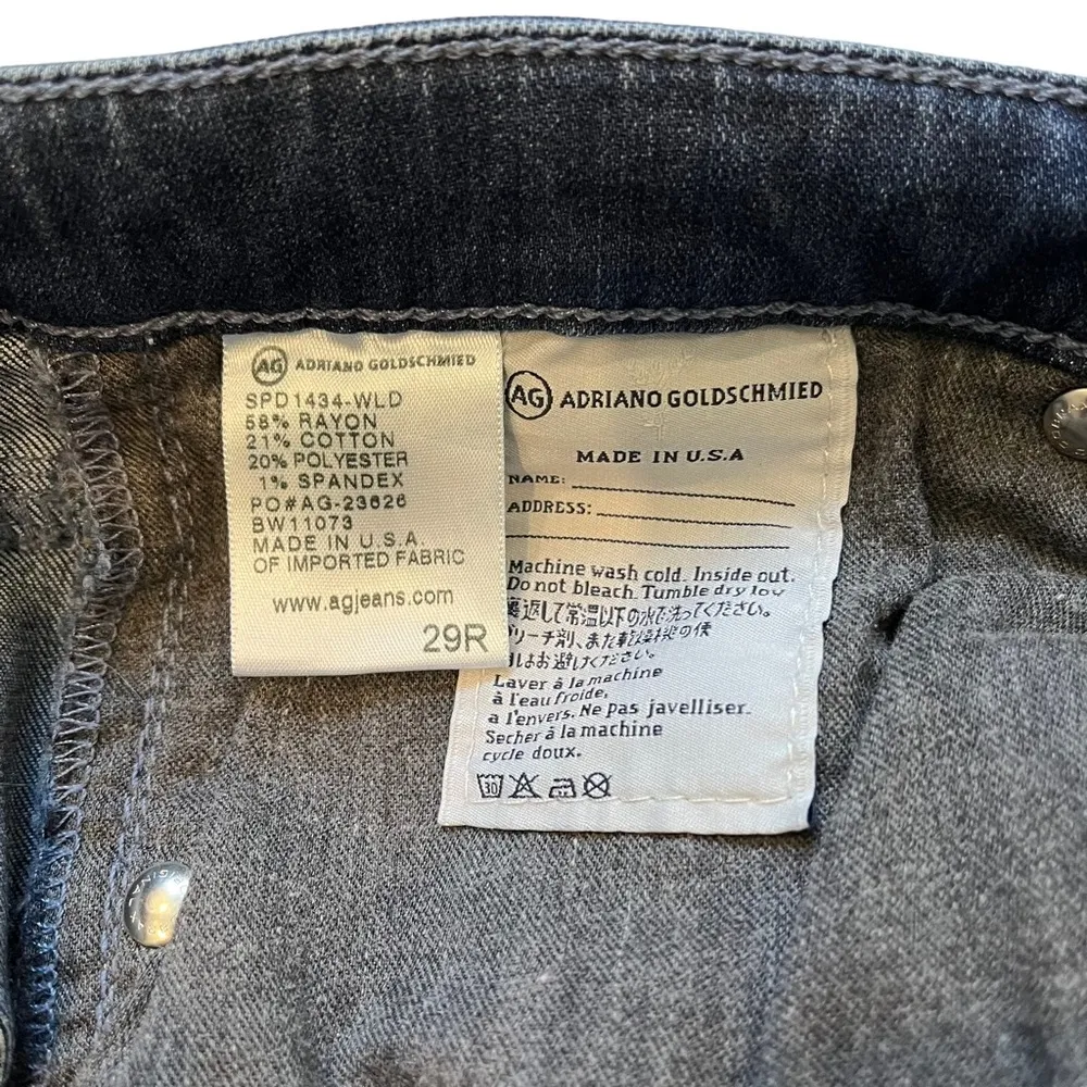 AG Adriana Goldschmied Prima Mid Rise Cigarette Jean, 29R - Image 15