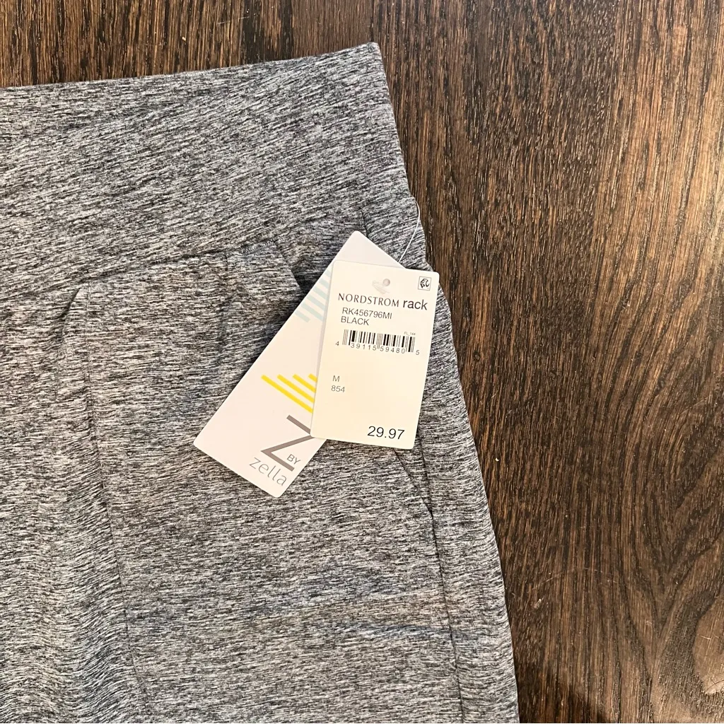 NWT Zella Heather Gray Athletic Pants - Image 2