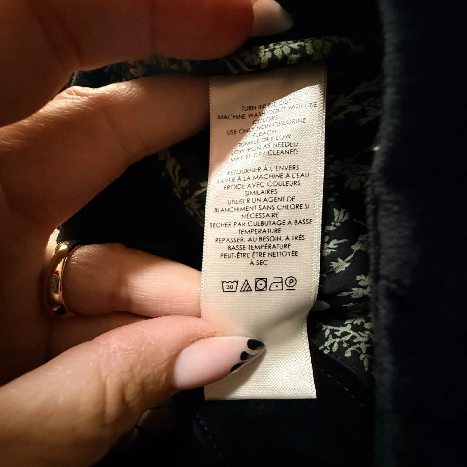 Anthropologie Velvet Flare Pants Black Side Zip Bootcut Women 4 Indie Goth Boho - Image 3