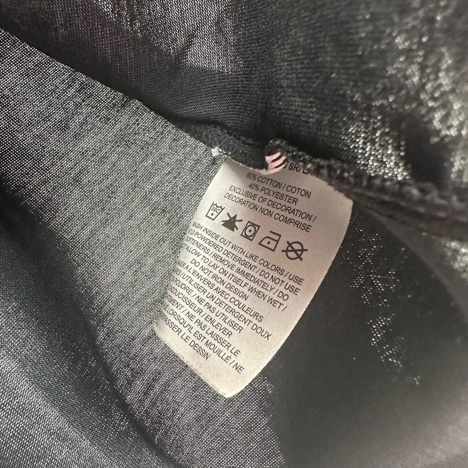 Nike Size XL Shirt Black Tee Dri Fit Casual Everyday Basic‎ Solid Monogram W I - Image 6