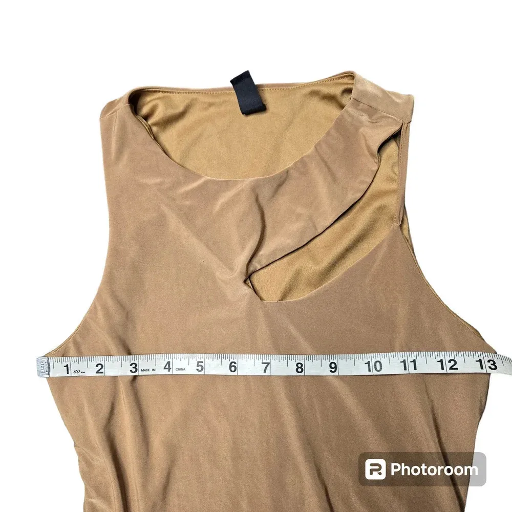 Windsor Tan Cutout Bodysuit - Image 4