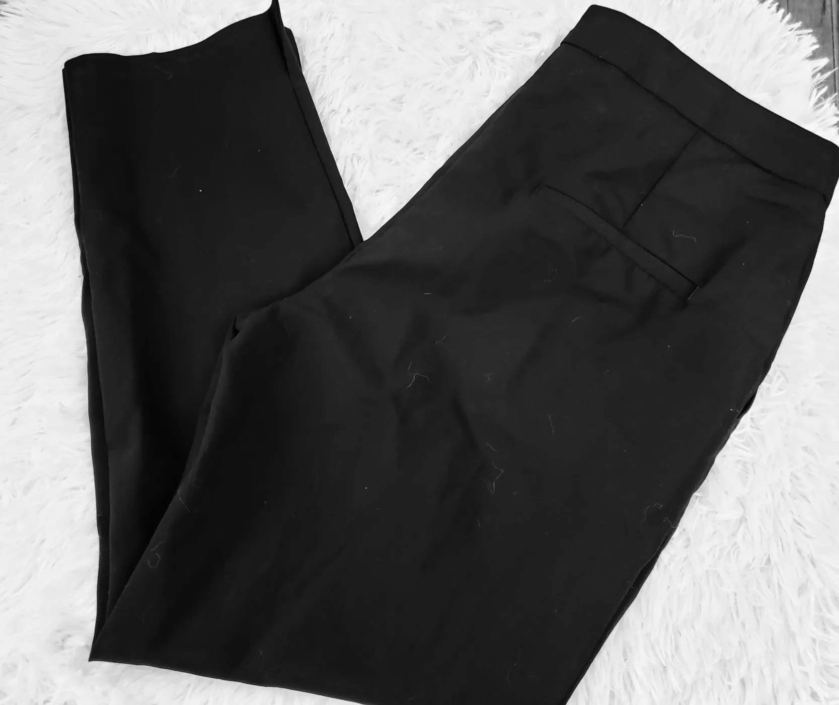 H&M  Black Mid Rise Dress Pants  - Image 2