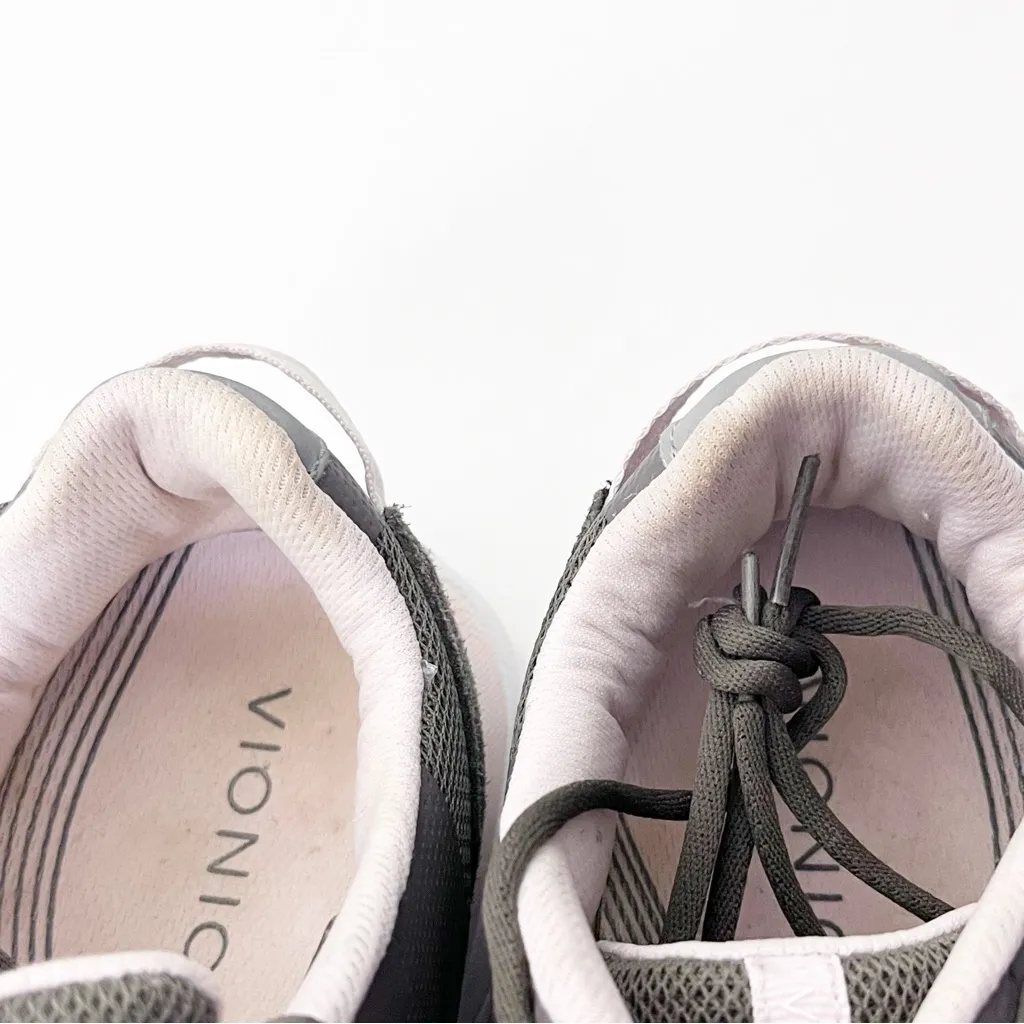 VIONIC Edin Stone Gray Lace Up Athletic Comfort Tennis Shoes Sneakers Size 9.5 - Image 6