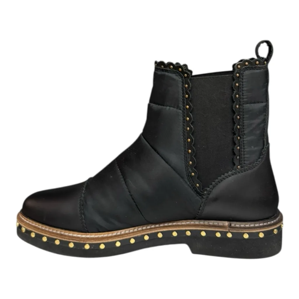 Free People Atlas Puffer Chelsea Boot Black Size 38.5 (US 8) New in Box - Image 3