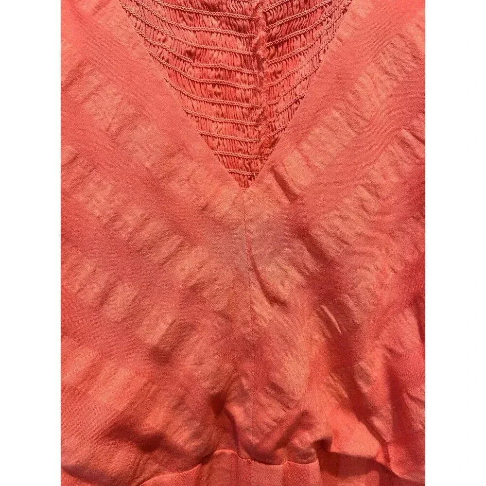 The Nines by Hatch Elbow‎ Sleeve Tonal Maternity Dress Women’s Size Medium Pink - Image 2