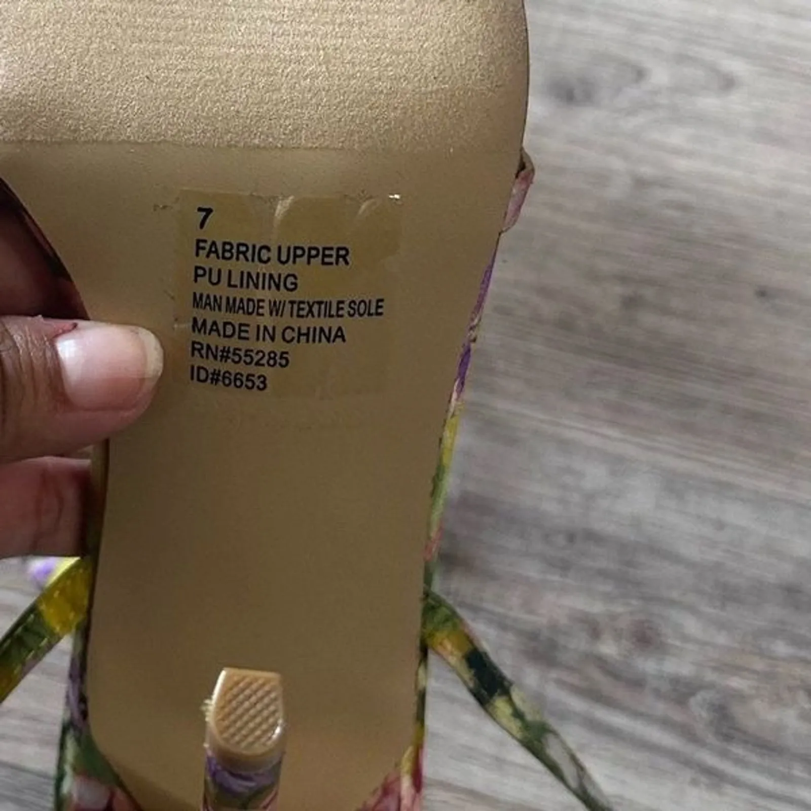 EXPRESS  Floral Rhinestone Pointed-Toe Heeled Sandals – Size 7 - Image 7