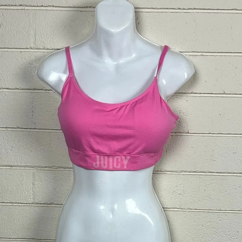 Juicy Couture Pink Bralette size XL - Image 5