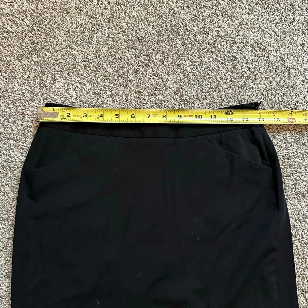 Theory black pencil skirt size 0 - Image 8