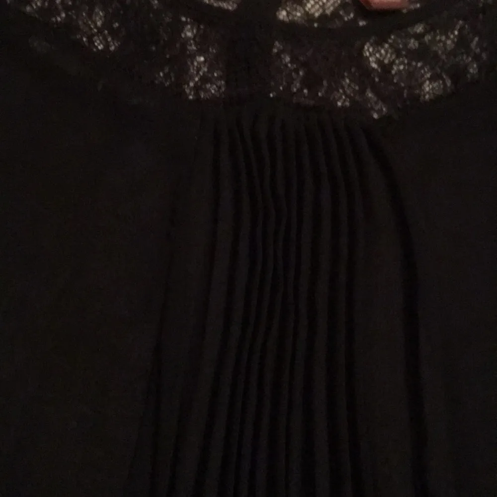 DMBM BLOUSE LACE BLACK SIZE MEDIUM - Image 4