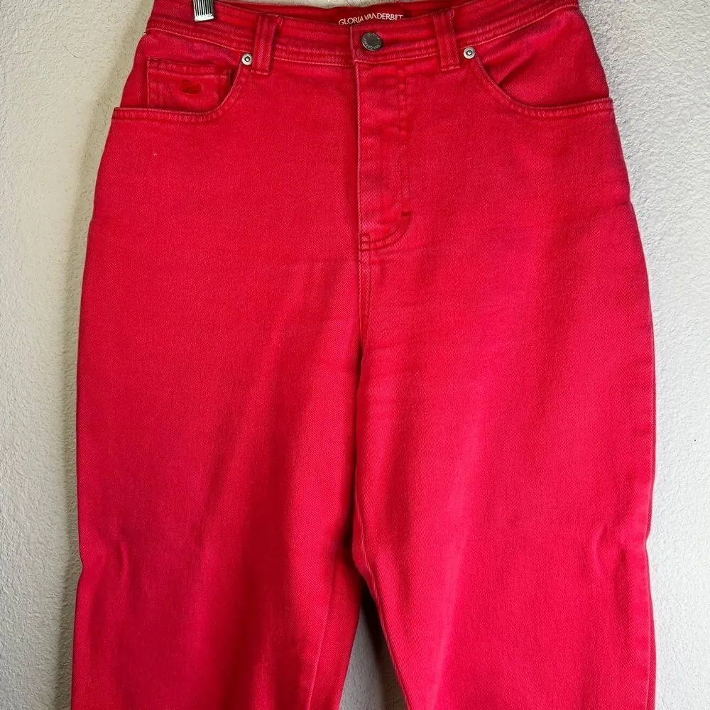 Gloria‎ Vanderbilt Red Jeans - Image 3