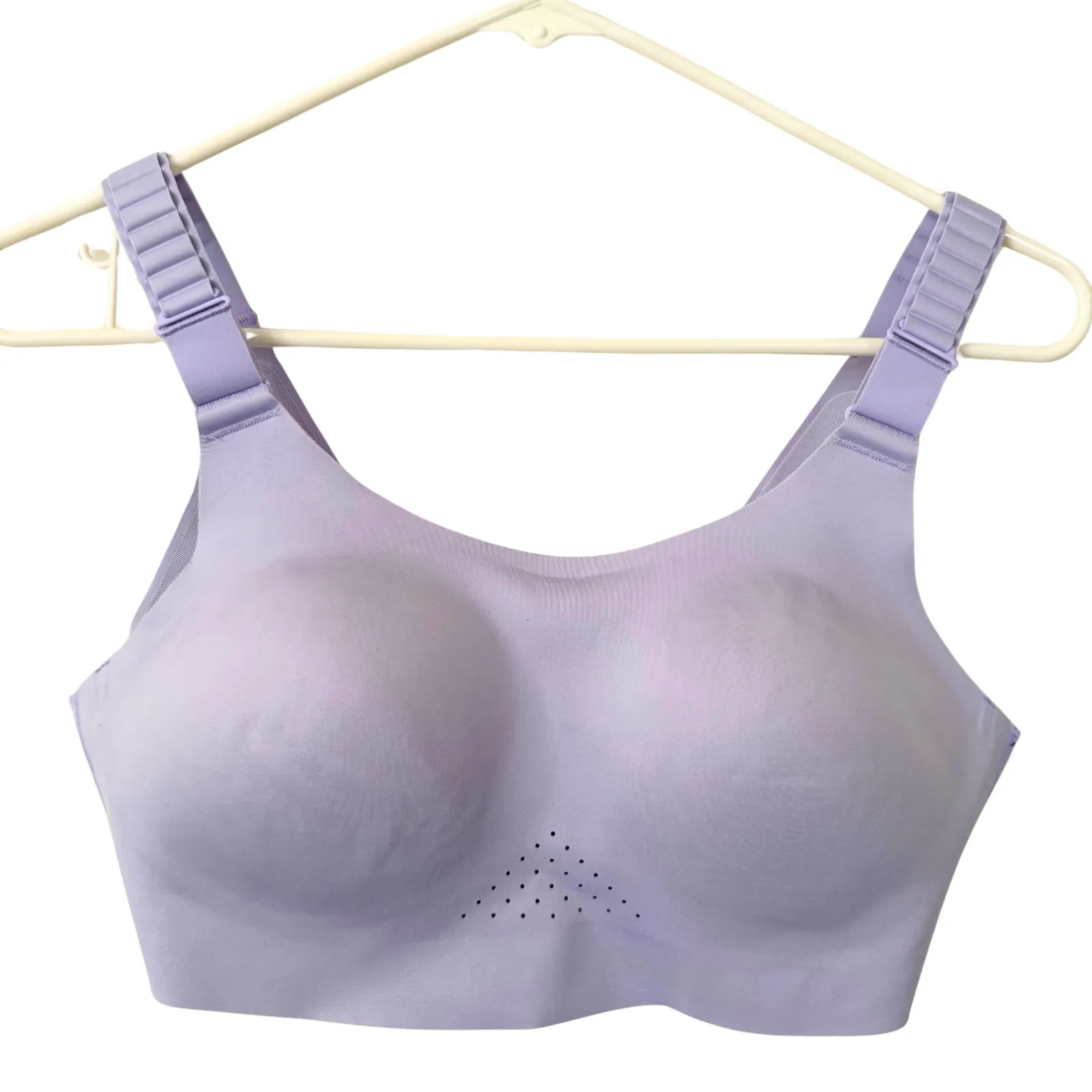 Brooks Purple Scoopback 2.0 Sports Bra High Support Running Fitness-Medium/Large - Image 2