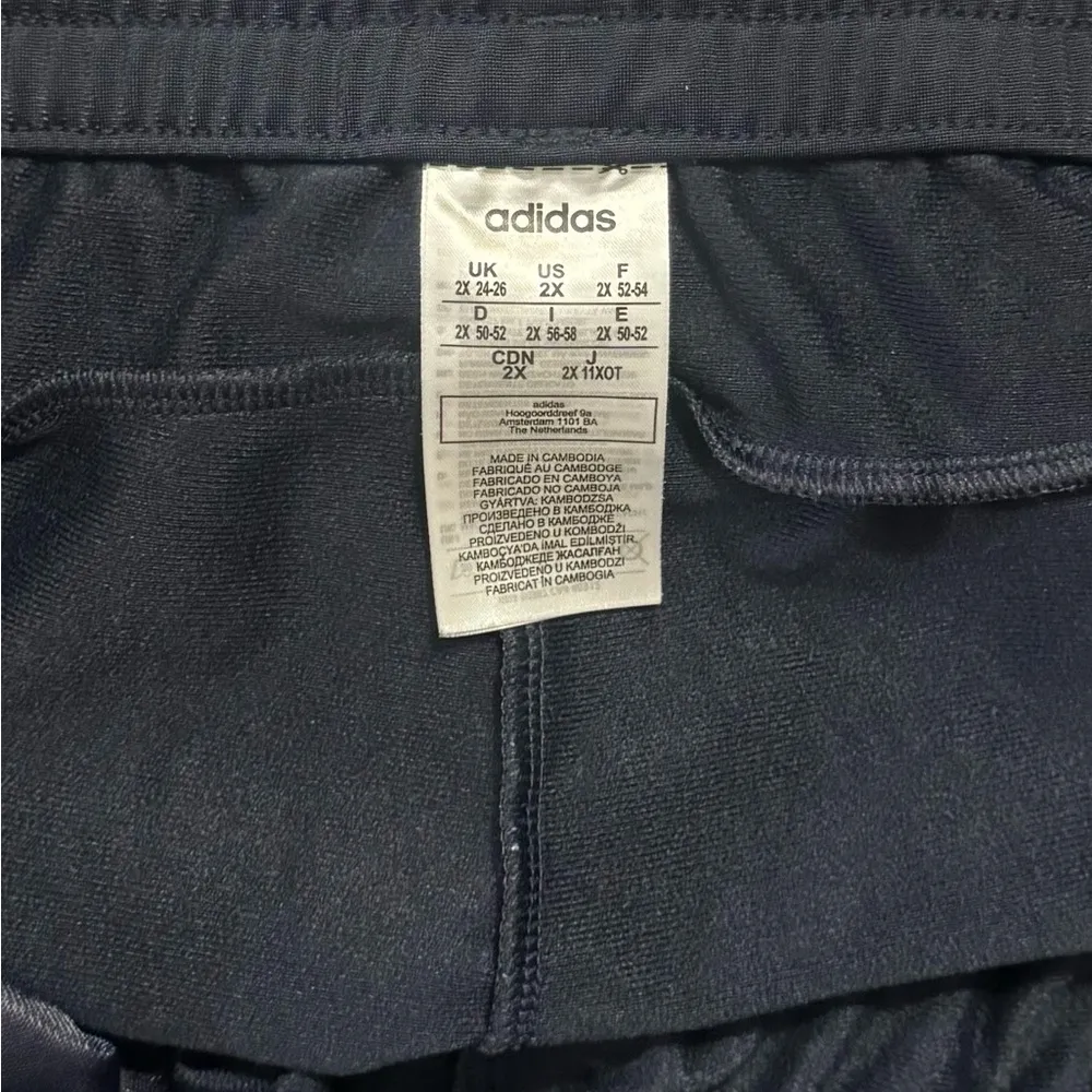 Women’s Adidas Joggers Navy Blue size 2X - Image 3