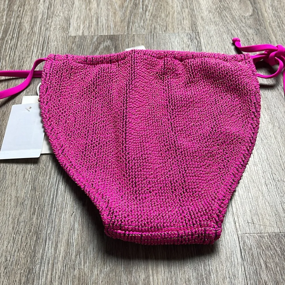 Good American Always Fits Bikini Bottom in Fuchsia Size 3/4 (Large-Extta Large) - Image 11