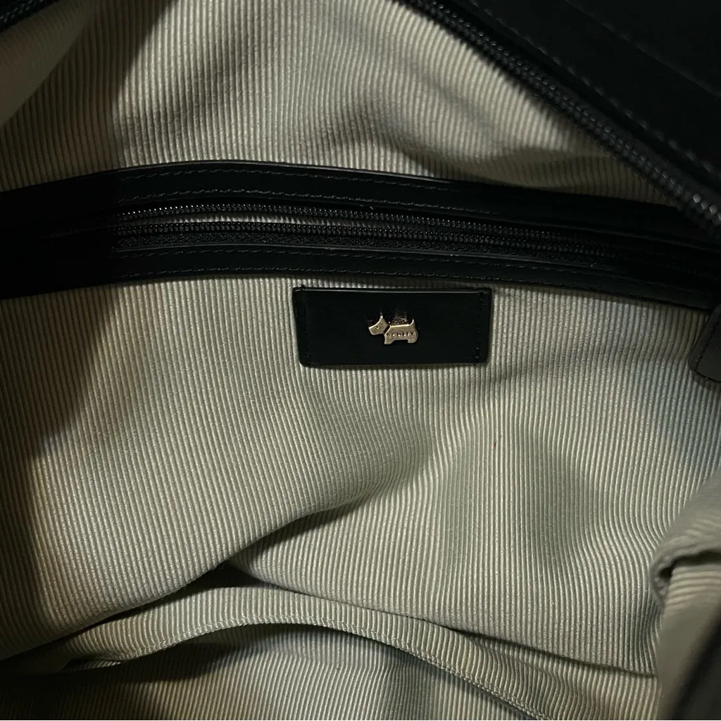 Radley London Southwark Park Leather Hobo Bag, black, NWOT - Image 9