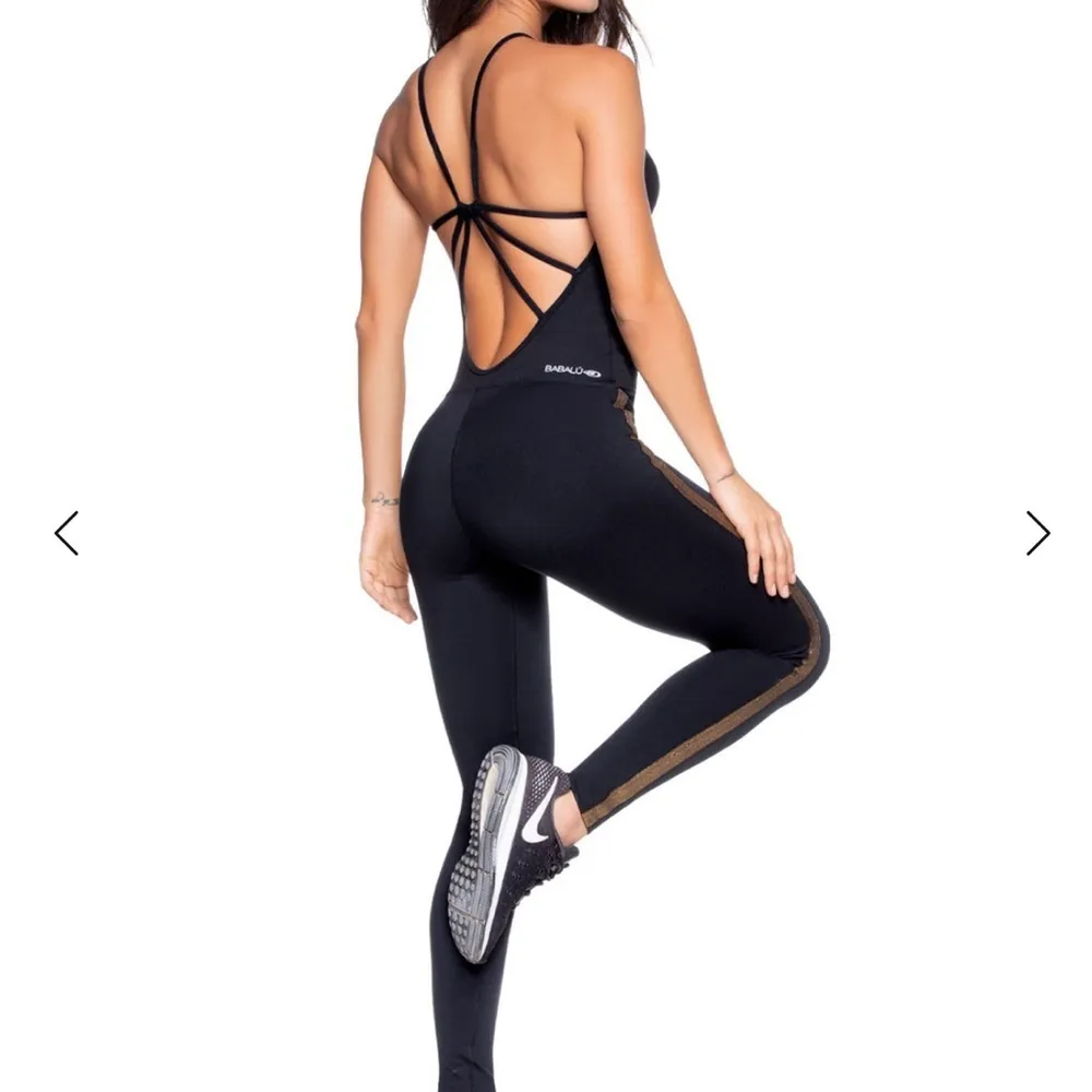 Black Sport jumpsuit. - Image 2