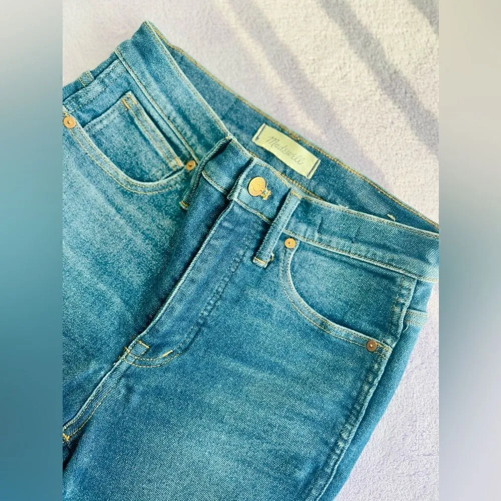 MADEWELL 10" High-Rise Skinny Jeans Size 27 - Image 13