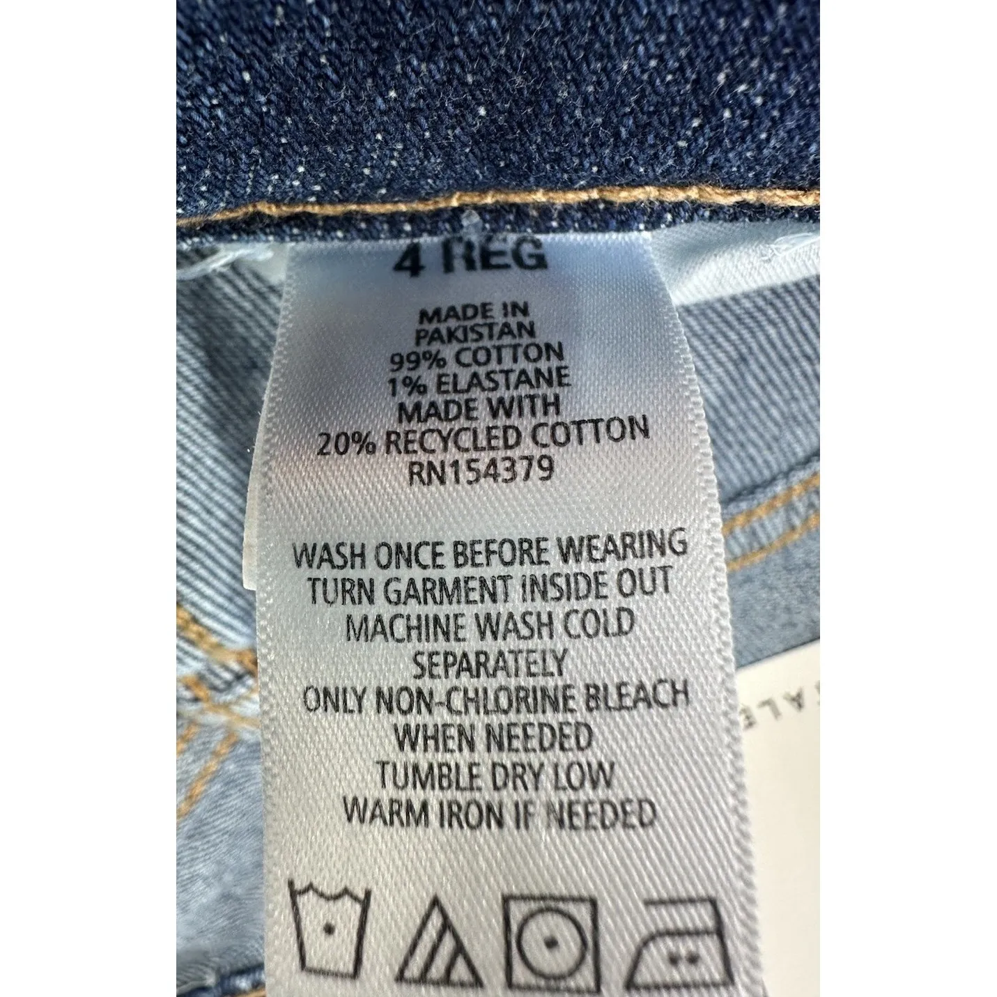 Aeropostale Jeans Women's Sz 4R Mid Rise Ankle Straight Med Wash Normcore NWT - Image 9