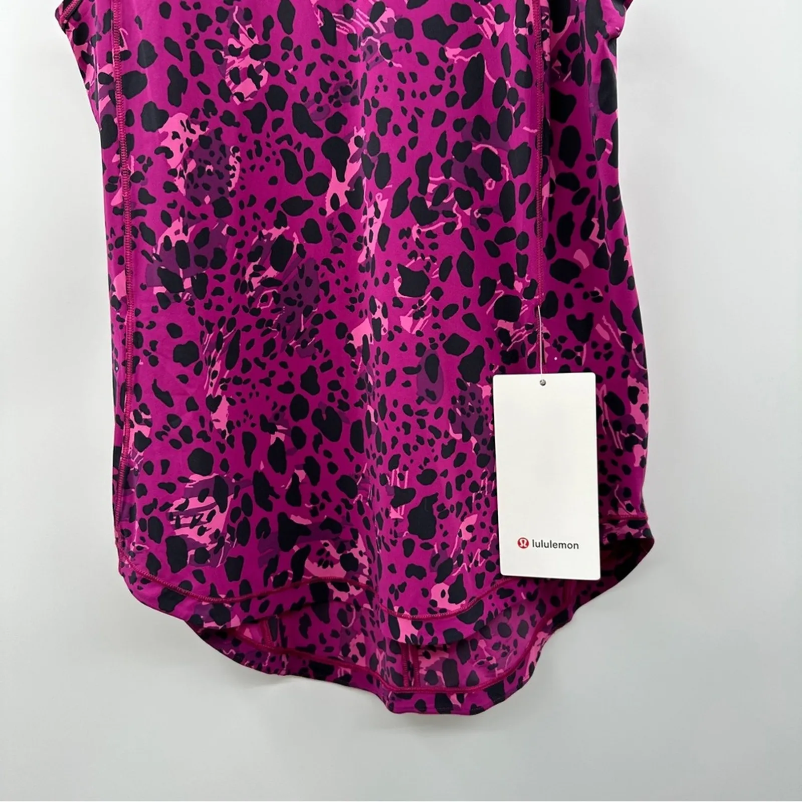Lululemon Sculpt‎ Tank Top in Cheetah Camo Magenta Purple Multi/Magenta Purple 4 - Image 5