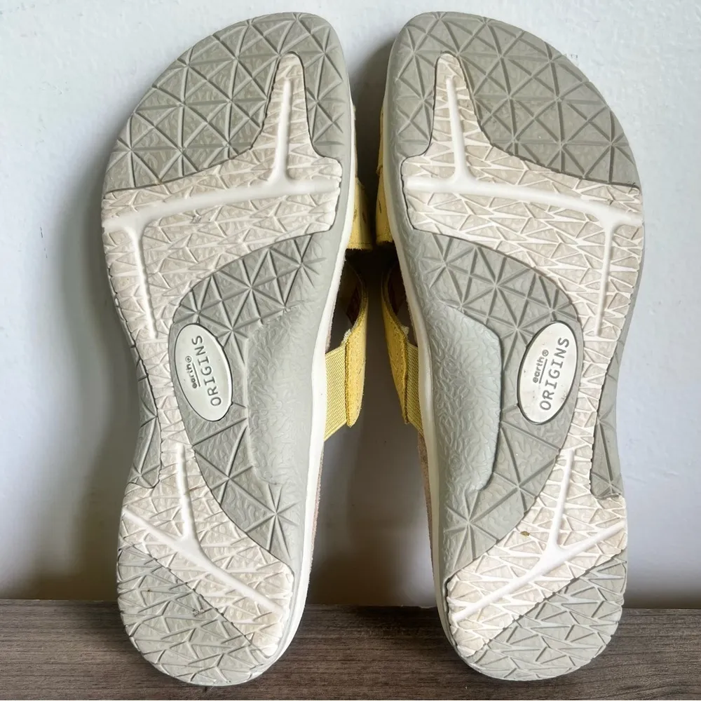 Earth Origins Shantel Women's Yellow Sandal Size 8.5 SKU#B33-108 - Image 8