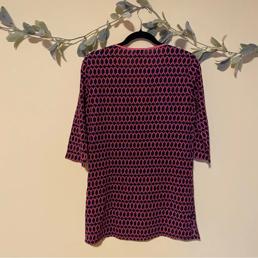 NWT JCrew Patterned Tunic Blouse - Image 3