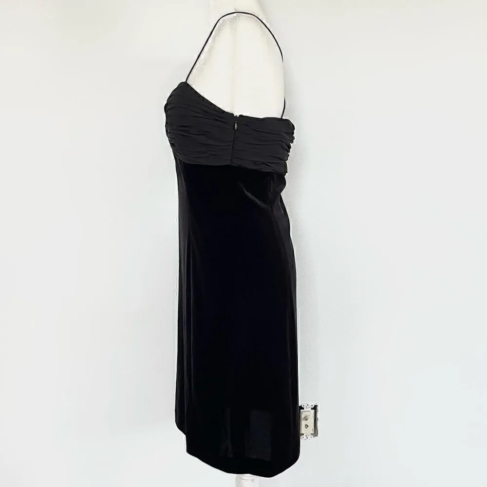 NWT American Living by Ralph Lauren Velvet Chiffon Dress - 8 - Image 8