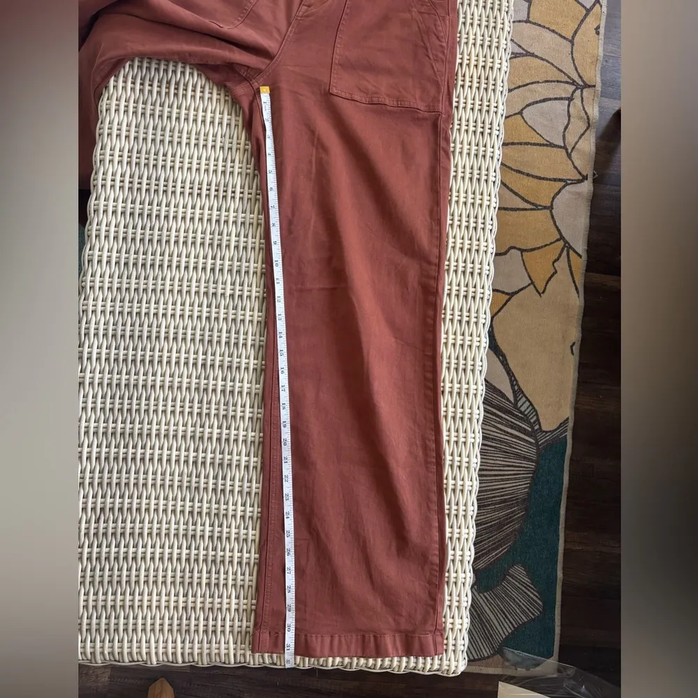 Pistola Nicole Wide Leg High Rise Spice‎ Pants size 28 workwear classic boho - Image 11