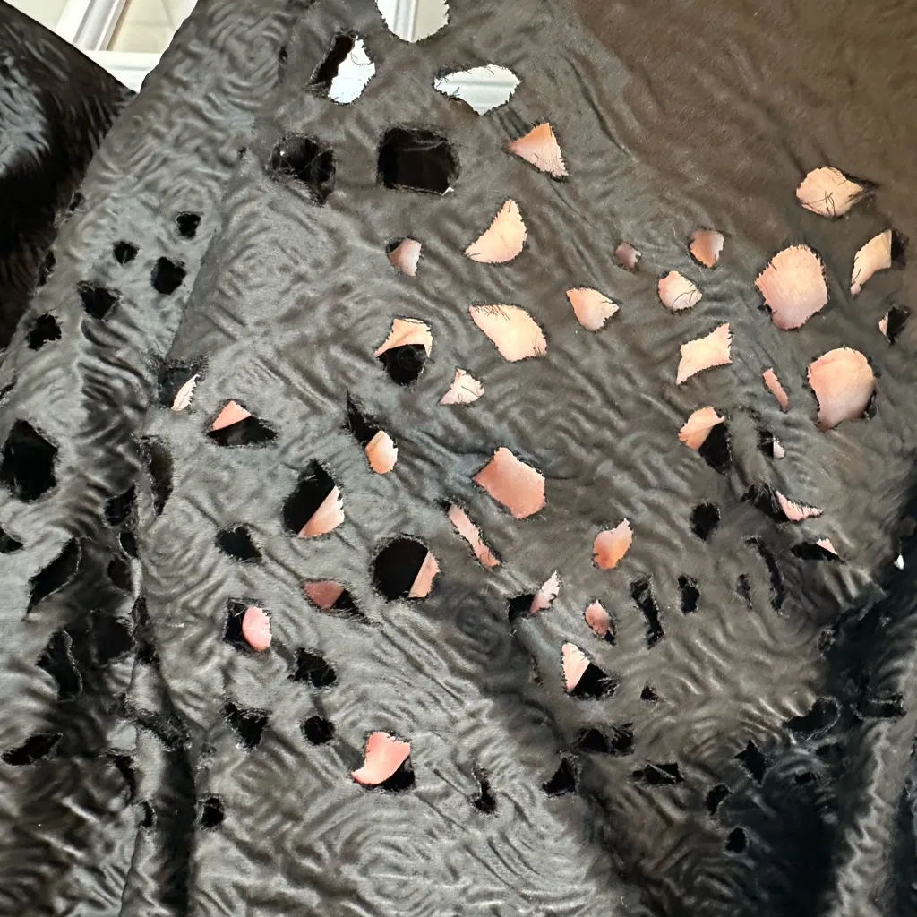 Yoana Baraschi Black Glam Rock Chic Cutout Punk Whimsigoth Mini Dress Size 4 S - Image 5